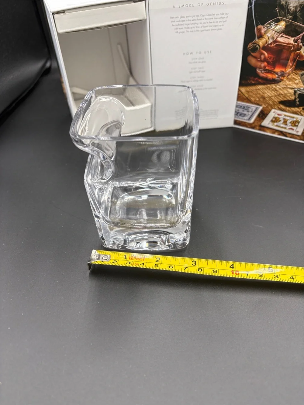 Corkcicle Clear Glass Cigar Whiskey Tumblers - Set of 2